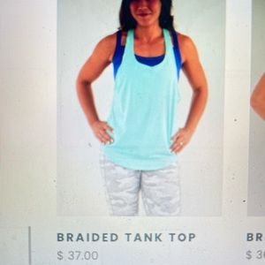 Kiava braided tank top size M